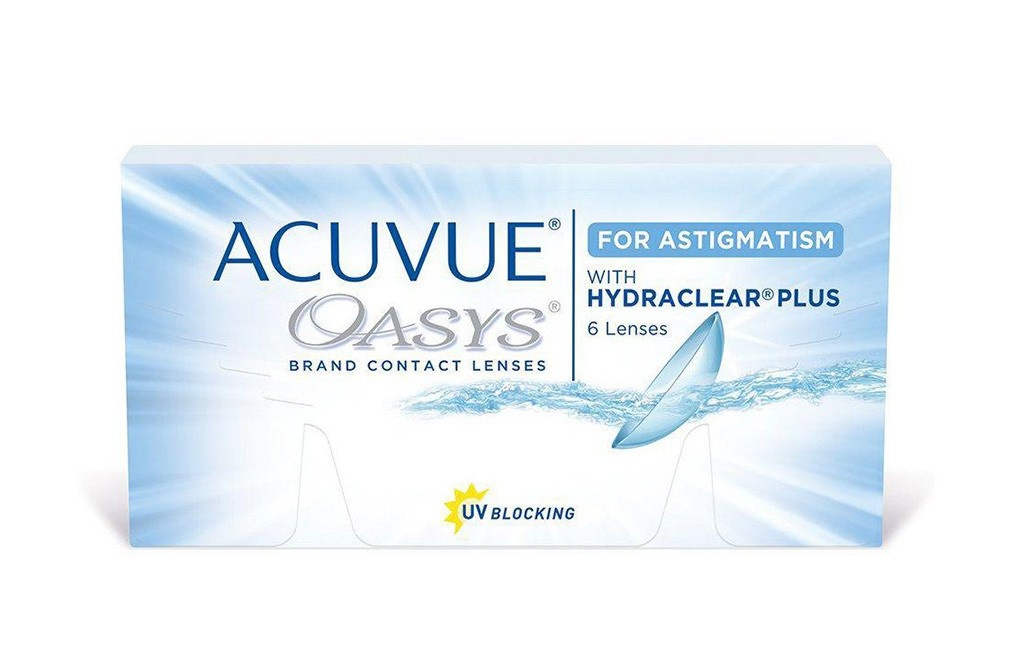 ACUVUE OASYS with HYDRACLEAR PLUS for ASTIGMATISM